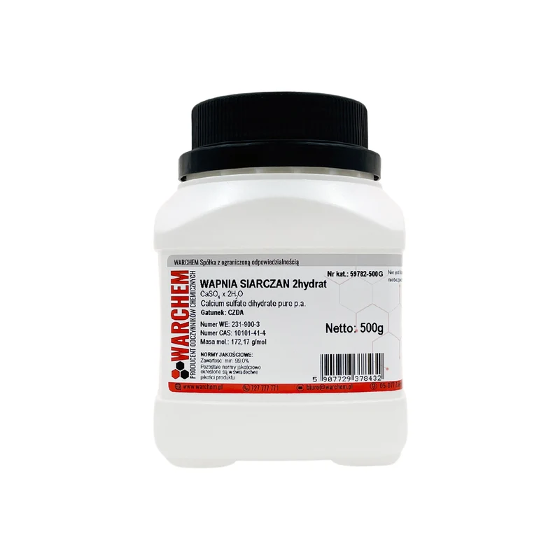 CALCIUM SULPHATE 2-hydrate - CZDA 500g WARCHEM