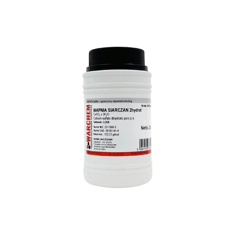 CALCIUM SULPHATE 2-hydrate - CZDA 250g WARCHEM