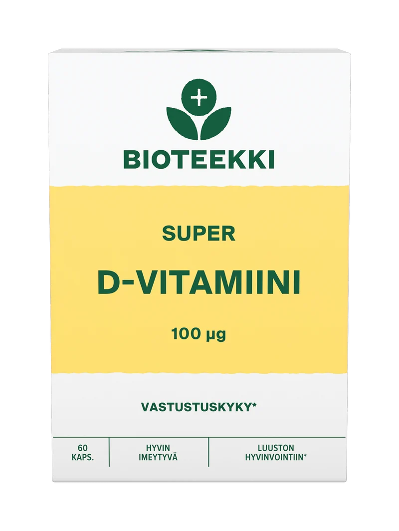 Super D-Vitamin 100 mcg