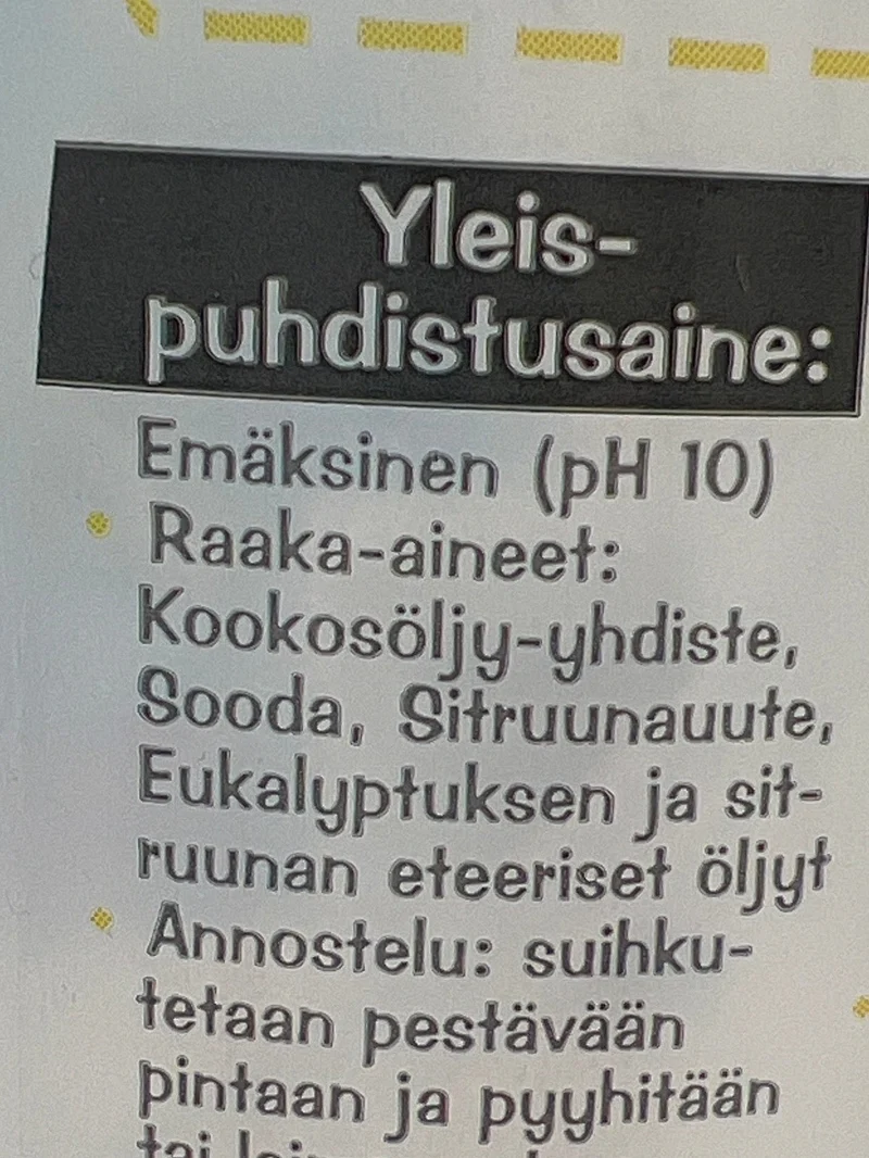 Elokuu Allrengöringsspray 500ml