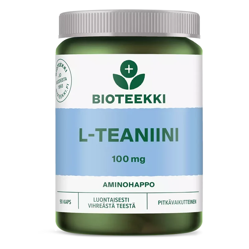 Bioteekki L-Theanin 100mg 90 tabl.