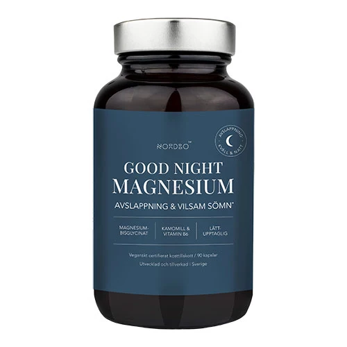 NORDBO Good Night Magnesium | 90 kapslar