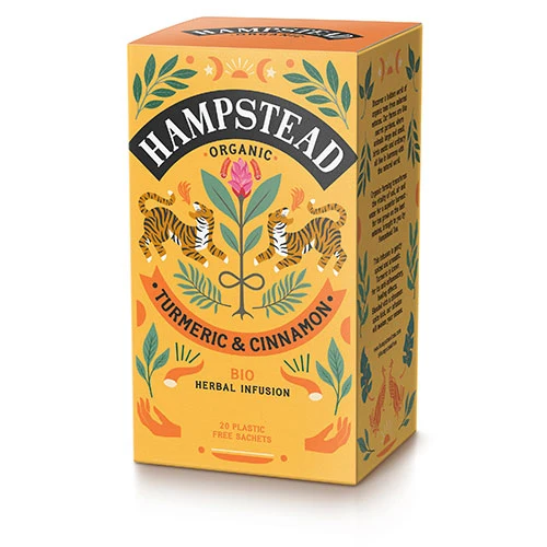 Hampstead Tea Gurkmeja & Cinnamon Tea Ekologisk | 20 påsar