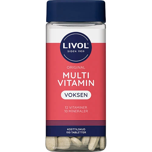 Livol Multivitamin Vuxen | 150 tabletter