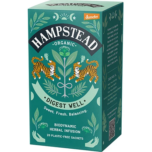 Hampstead Tea Fennel & Peppermint te Ekologisk Demeter | 20 påsar