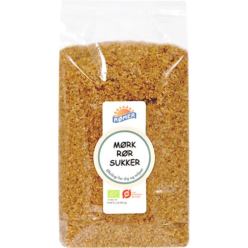 Rømer Rörsocker Mörk Ekologisk | 1 kg