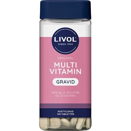 Livol Multivitamin Gravid | 150 tabletter