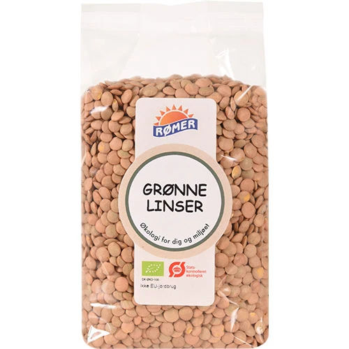 Rømer Gröna Linser Ekologisk | 500 g