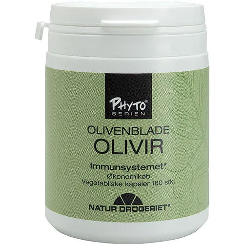 Natur-Drogeriet Olivir Olivblad | 180 Kapslar