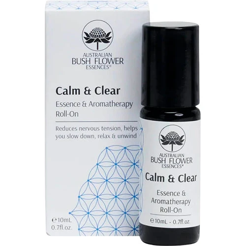 Australian Bush Flower Essences Roll-On Essens & Aromaterapi | Calm & Clear