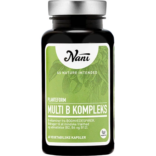 Nani Multi B-vitamin | 60 kapslar