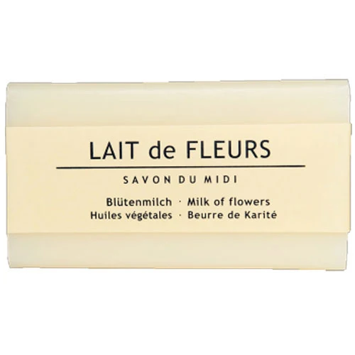 Midi Tvål med sheasmör | Blomstermjölk Lait De Fleurs