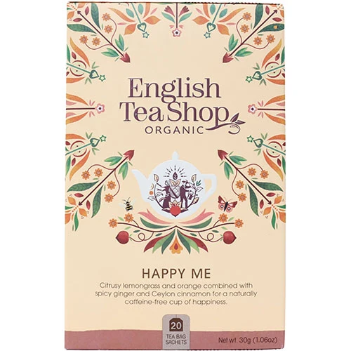 English Tea Shop Happy Me Tea, Ekologisk | 20 påsar