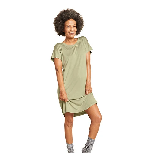 Boody Goodnight Nightdress Sage | Stl. M