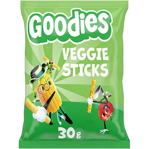 Goodies Grönsaksstänger | 30 g