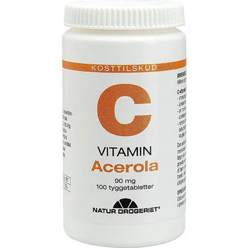 Natur-Drogeriet Acerola Med C-vitamin | 100 tabletter
