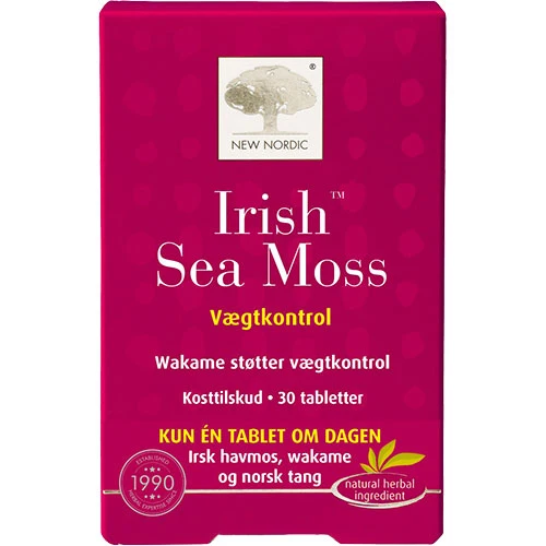 New Nordic Irish Sea Moss | 30 tabletter