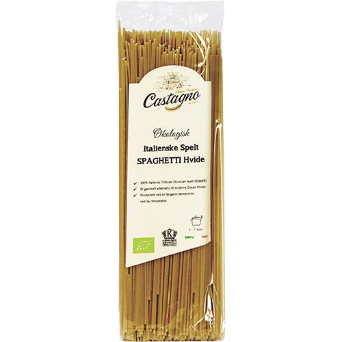 Castagno Dinkel Spaghetti vit Ekologisk | 500 g