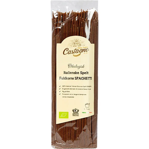 Castagno Dinkel Spaghetti Fullkorn Ekologisk | 500 g