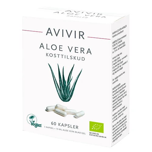 Avivir Aloe Vera Kapslar | 60 kapslar