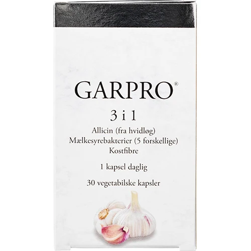 Garpro 3 in1 - Sllicinpulver + 5 olika mjölksyrabakterier | 30 kapslar