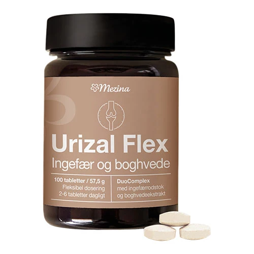 Urizal Flex Ingefær från | 100 tabletter