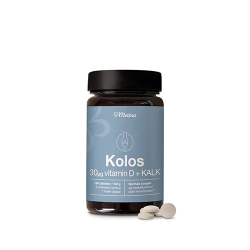 Mezina Kolos D-vitamin | 180 tabletter