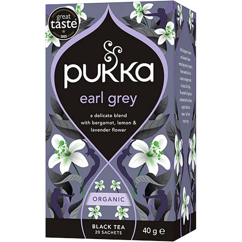 Pukka Gorgeous Earl Grey Te Ekologisk | 20 påsar