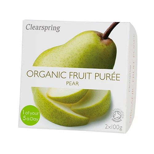 Clearspring Fruktpuré Ekologisk 200 g | Päron