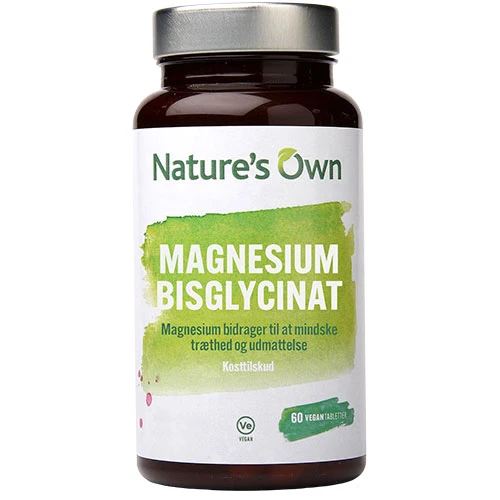 Natures Own Magnesium Bisglycinat | 60 kapslar