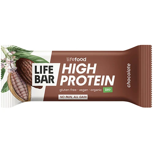Lifefood LifeBar Protein Ekologisk Glutenfri | Chocolate