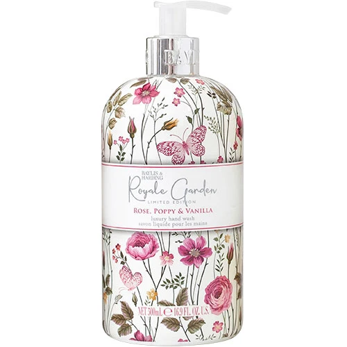 Baylis & Harding Royale Garden Hand Wash | Rose, Poppy & Vanilla