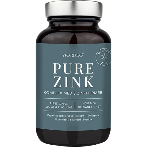 NORDBO Pure Zink | 90 kapslar