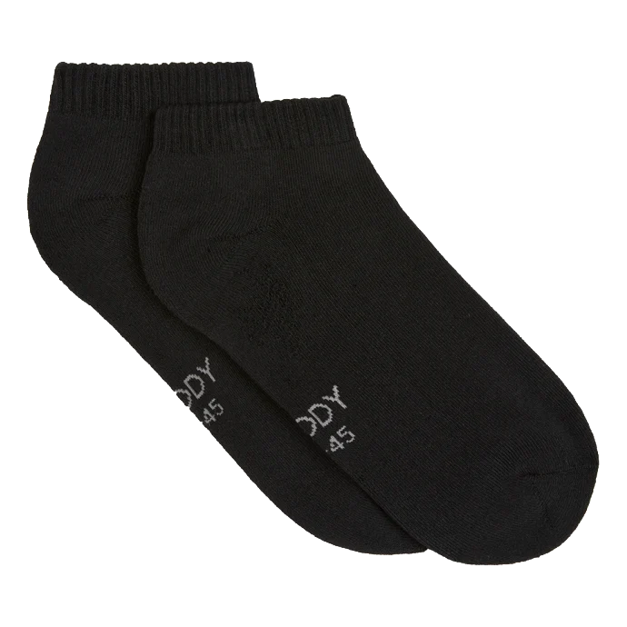 Boody Men´s Low Cut Socks Svart | Stl. 38-45