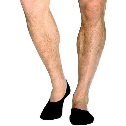Boody Men´s Hidden Socks Svart | Stl. 38-45