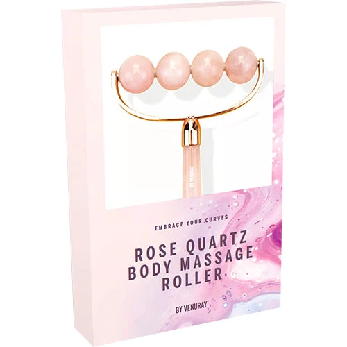 Venuray Gua Sha Kroppsrulle | Rosa Kvarts