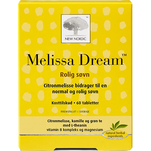 New Nordic Melissa Dream | 60 tabletter