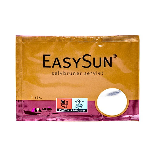 EasySun Brun Utan Sol Servett