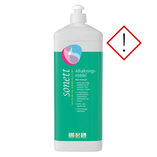 Sonett Avkalkningsmedel m. Citronsyra | 1 liter