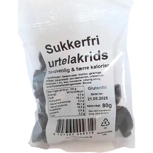 Örtlakrits Sockefri | 80 g
