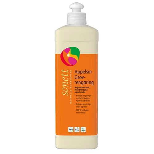 Sonett Power Rengöring Apelsin | 500 ml