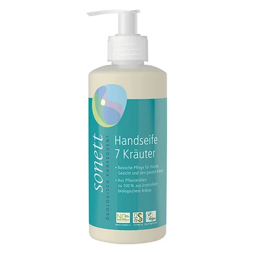 Sonett Handtvål 7 Örter | 300 ml