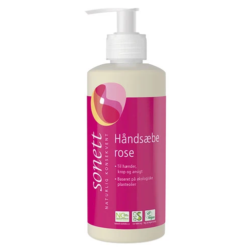 Sonett Handtvål Ros | 300 ml