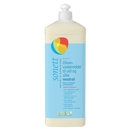 Sonett Tvättmedel Ull Silke Oliv | 1 liter