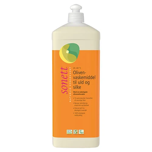 Sonett Oliv Tvättmedel Ull & Silke Lavendel | 1 liter