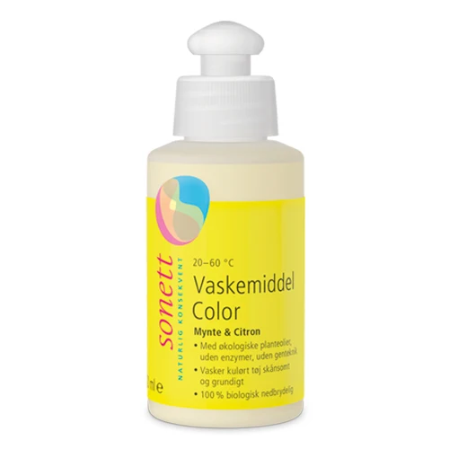 Sonett Tvättmedel Color Mynta Och Citron | 120 ml