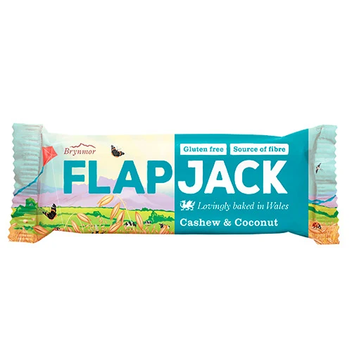 Brynmor Flapjack Glutenfri | Cashew och Kokos