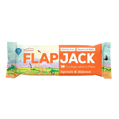 Brynmor Flapjack Glutenfri | Aprikos och Mandel
