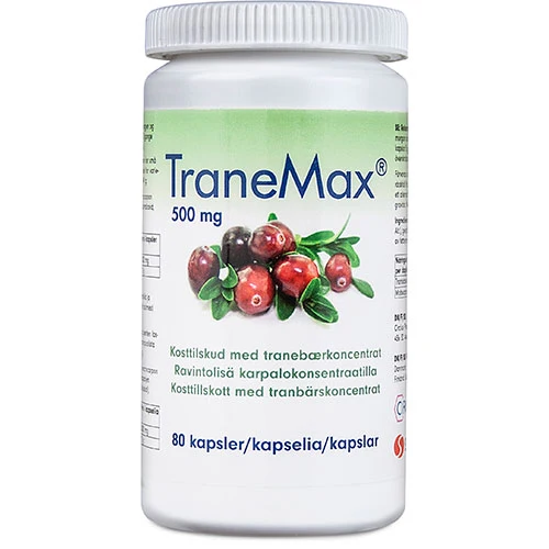 TraneMax Tranemax 500 Mg | 80 kapslar