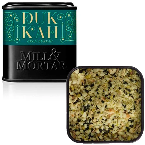 Mill & Mortar Gröna Dukkah Mandlar Med Grön Pistasch Ekologisk | 75 g